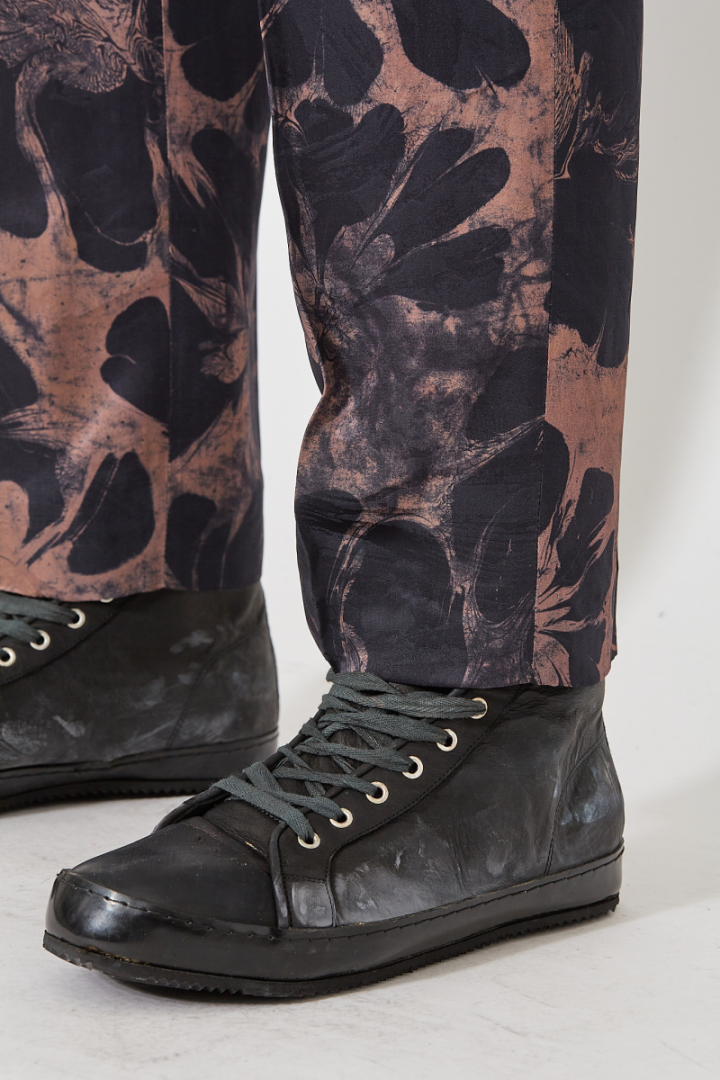 Parkino Pants - Blue/Rose