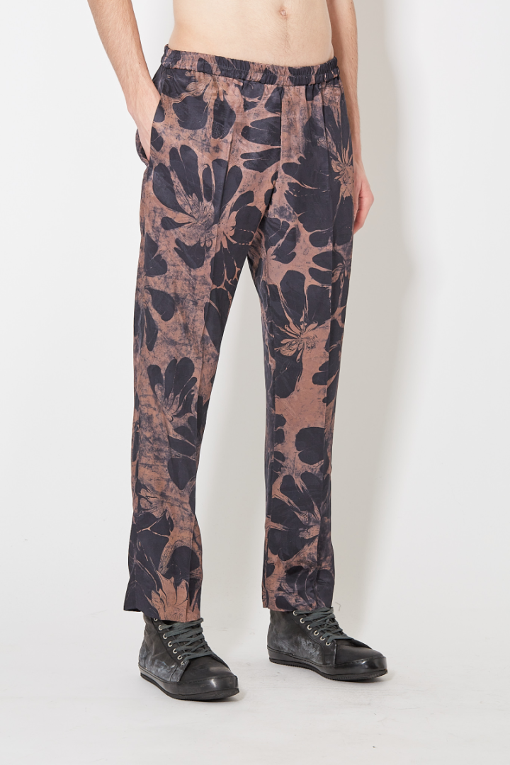 Parkino Pants - Blue/Rose