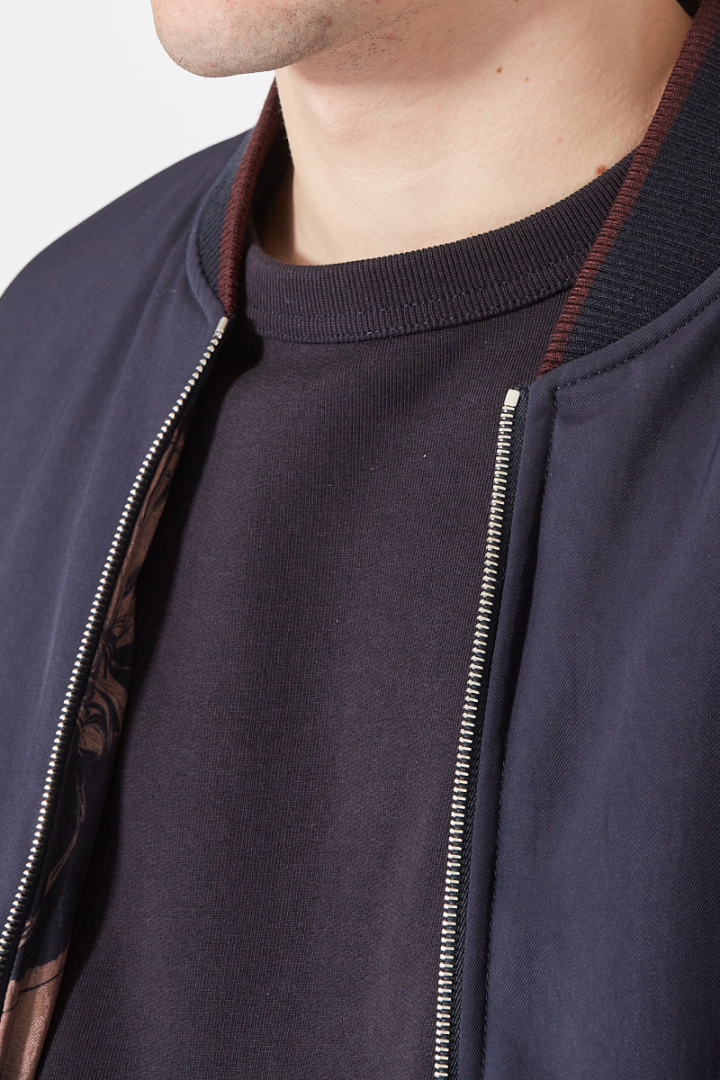 Volker Reversible Jacket - Blue/Rose