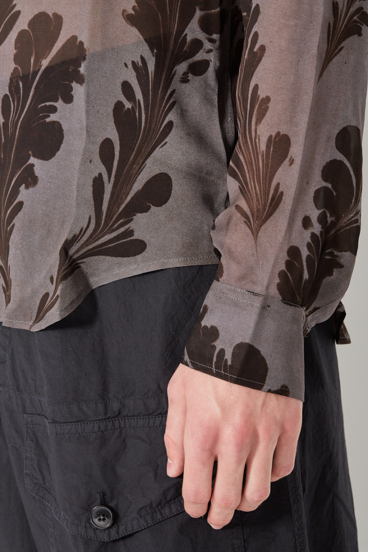 Celdon Shirt - Brwon/Grey