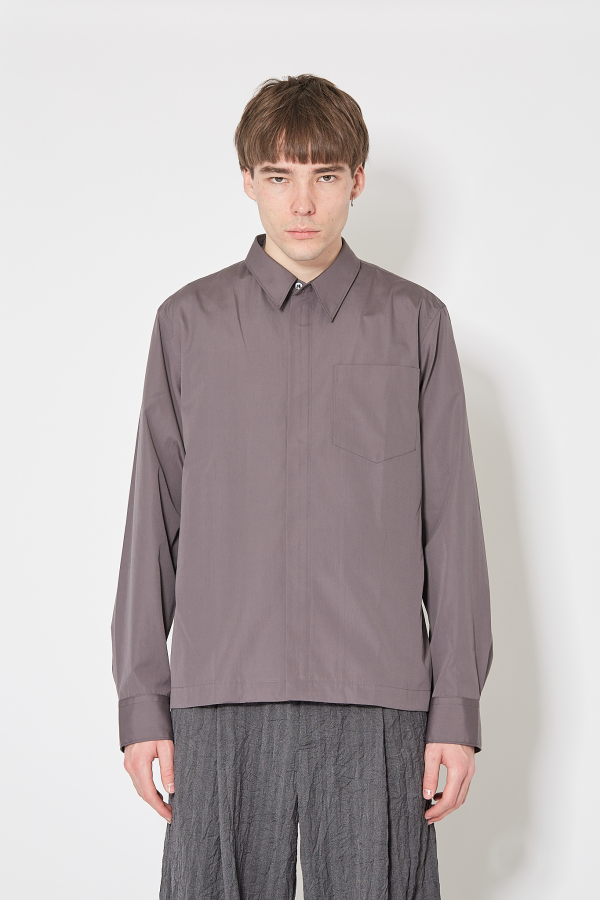 Corran Shirt - Purple/Grey