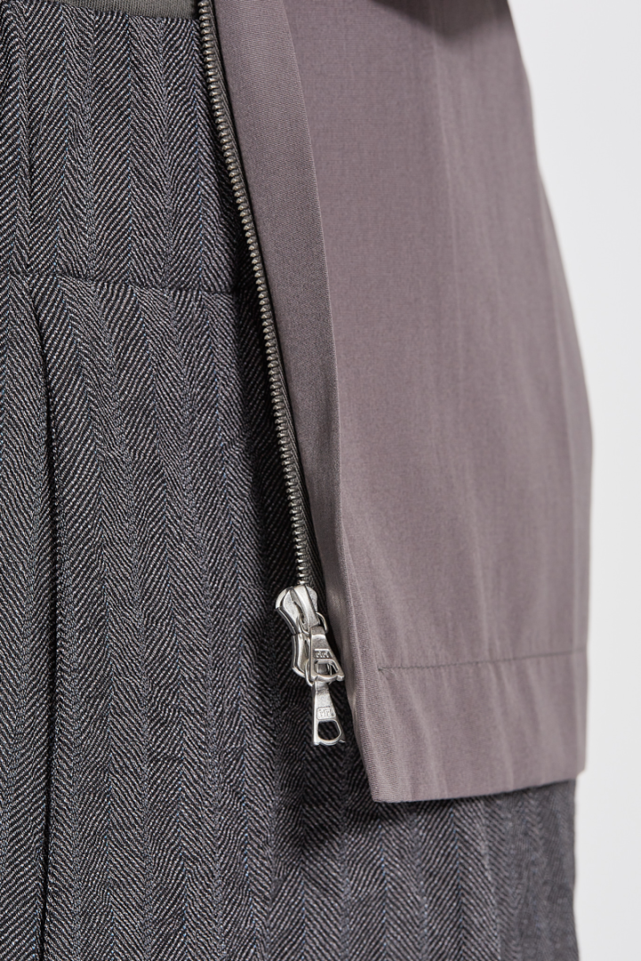 Corran Shirt - Purple/Grey