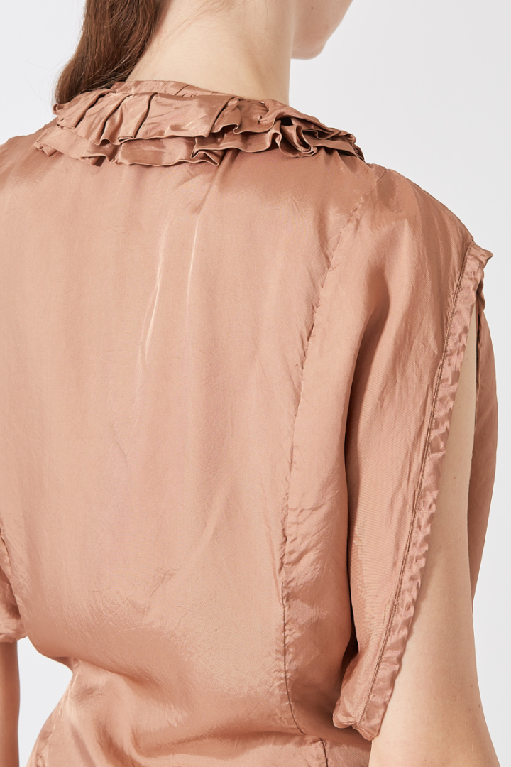 Clematis Top - Rose/Orange