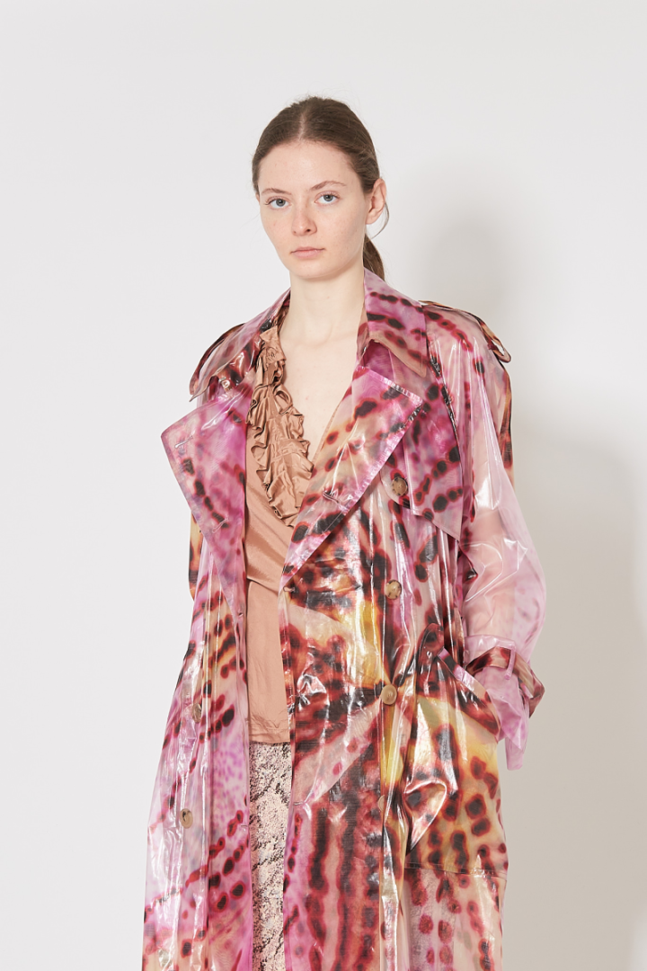 Clematis Top - Rose/Orange