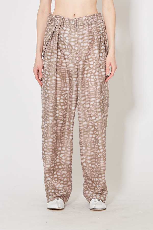 Polkana Pants - Brown/Rose