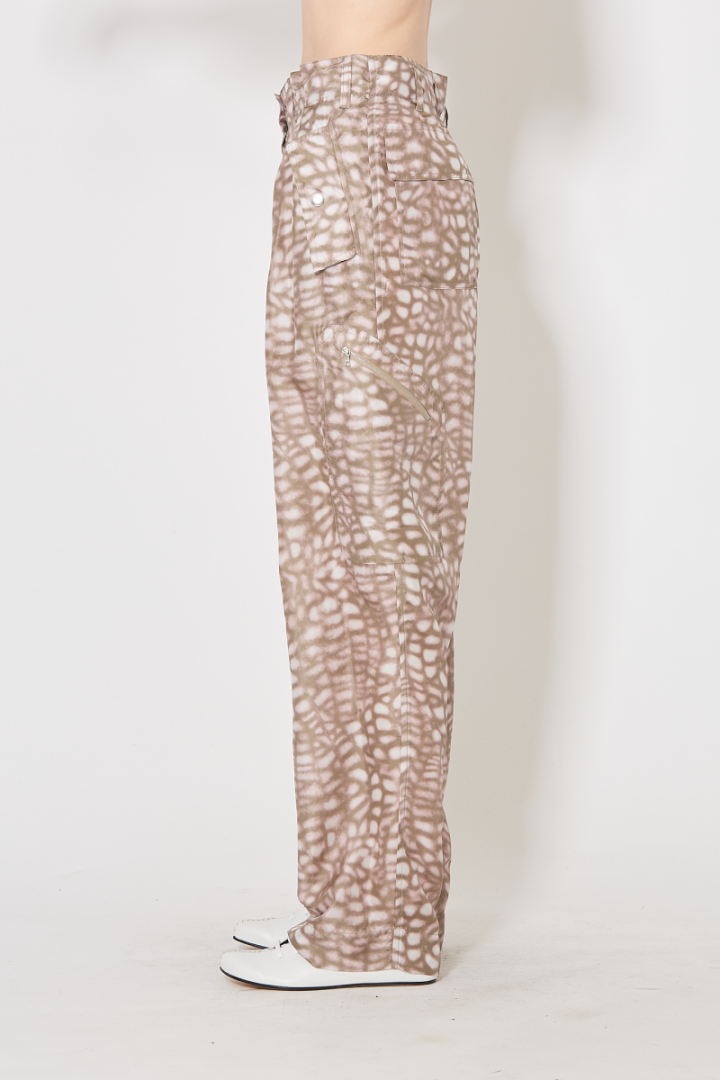 Polkana Pants - Brown/Rose