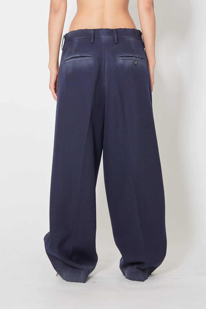 Dusty Tailored Trousers - Blue