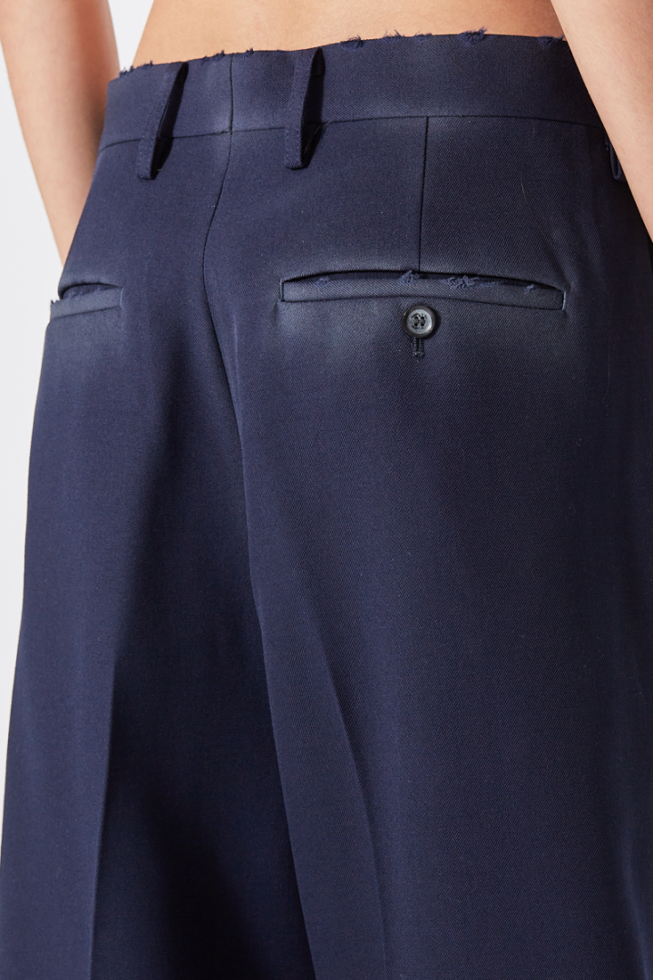 Dusty Tailored Trousers - Blue