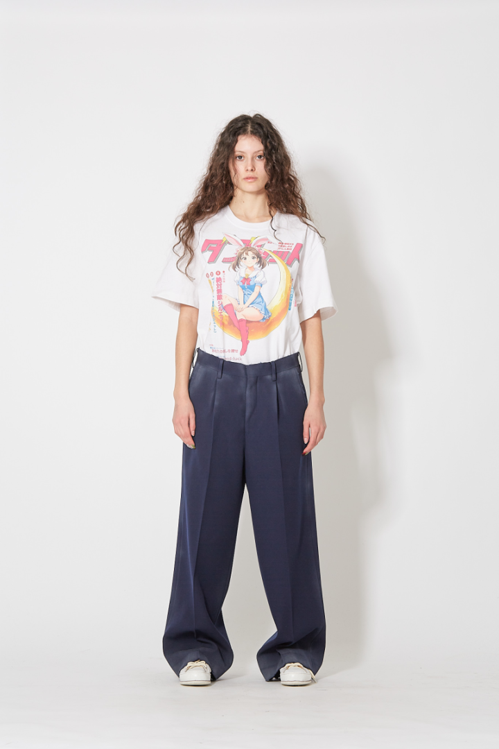 Dusty Tailored Trousers - Blue