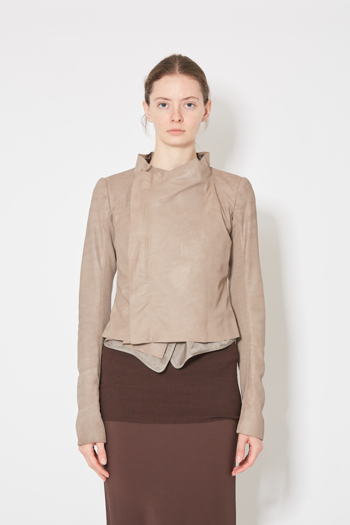Low Neck Biker - Brown