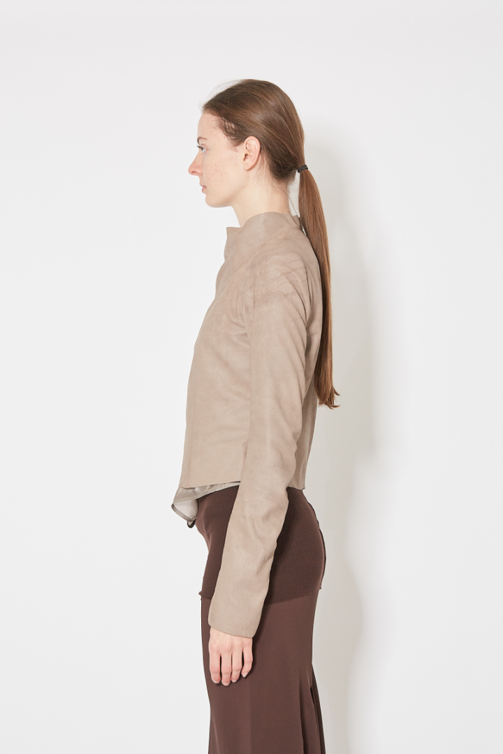 Low Neck Biker - Brown