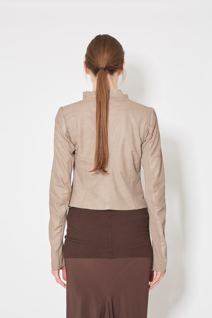Low Neck Biker - Brown