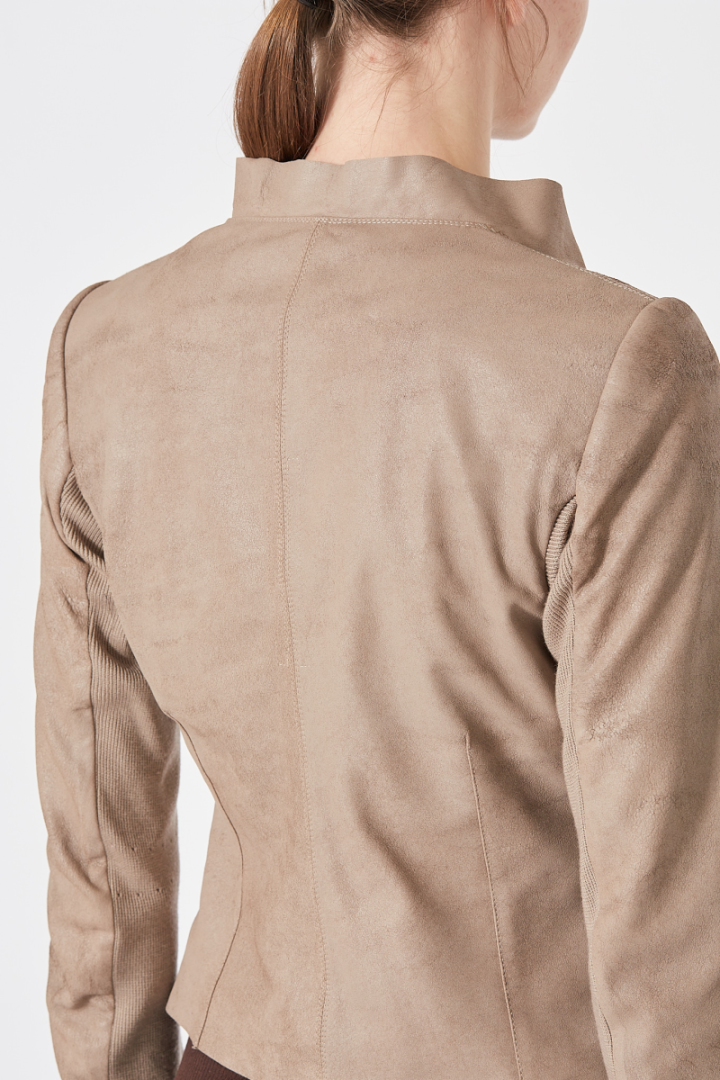 Low Neck Biker - Brown