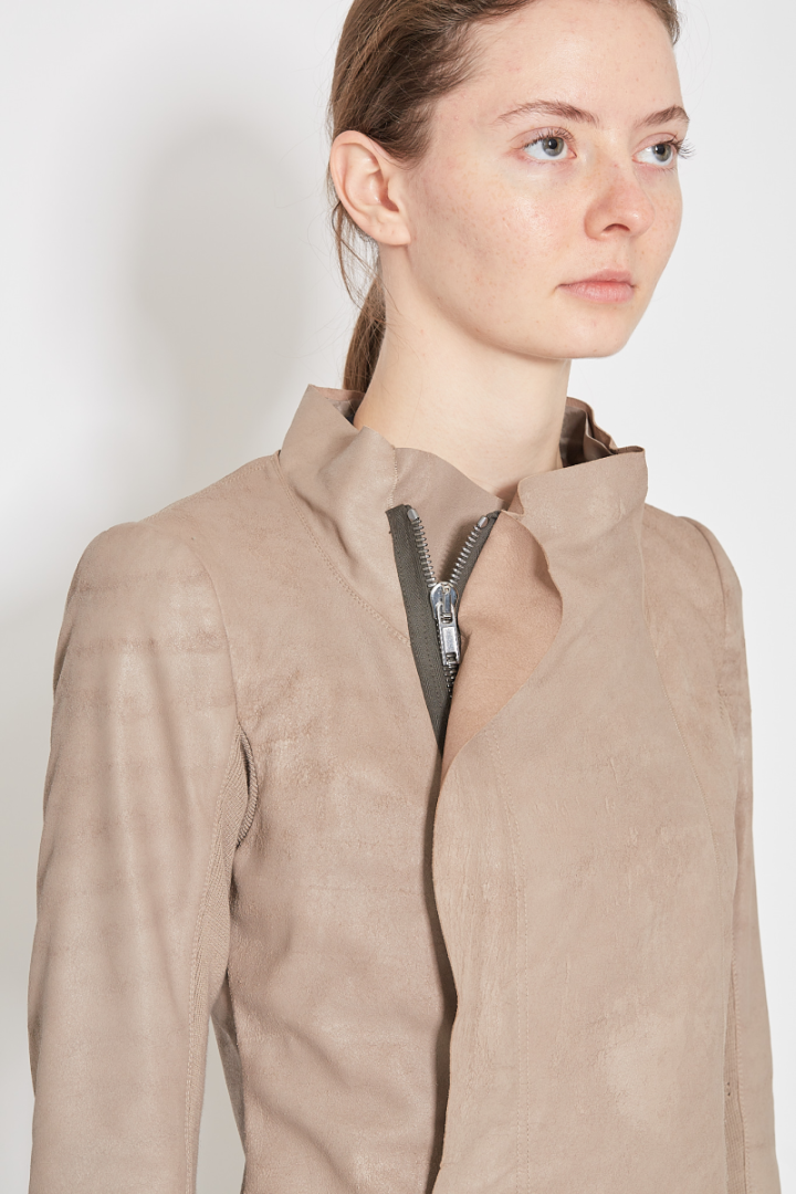 Low Neck Biker - Brown