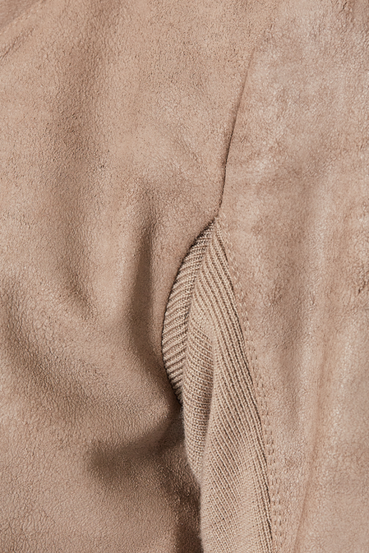 Low Neck Biker - Brown