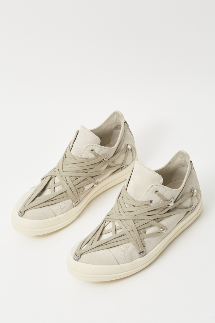 Megalaced Low Sneaks - Off White