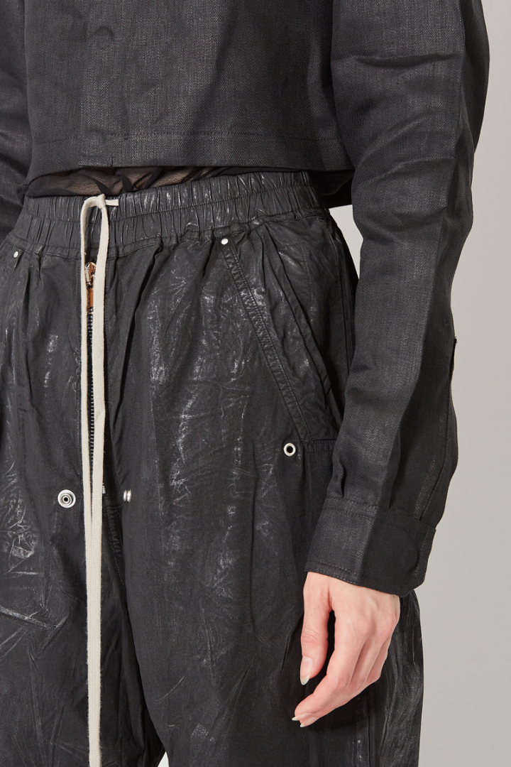 Cropped Outershirt - Black