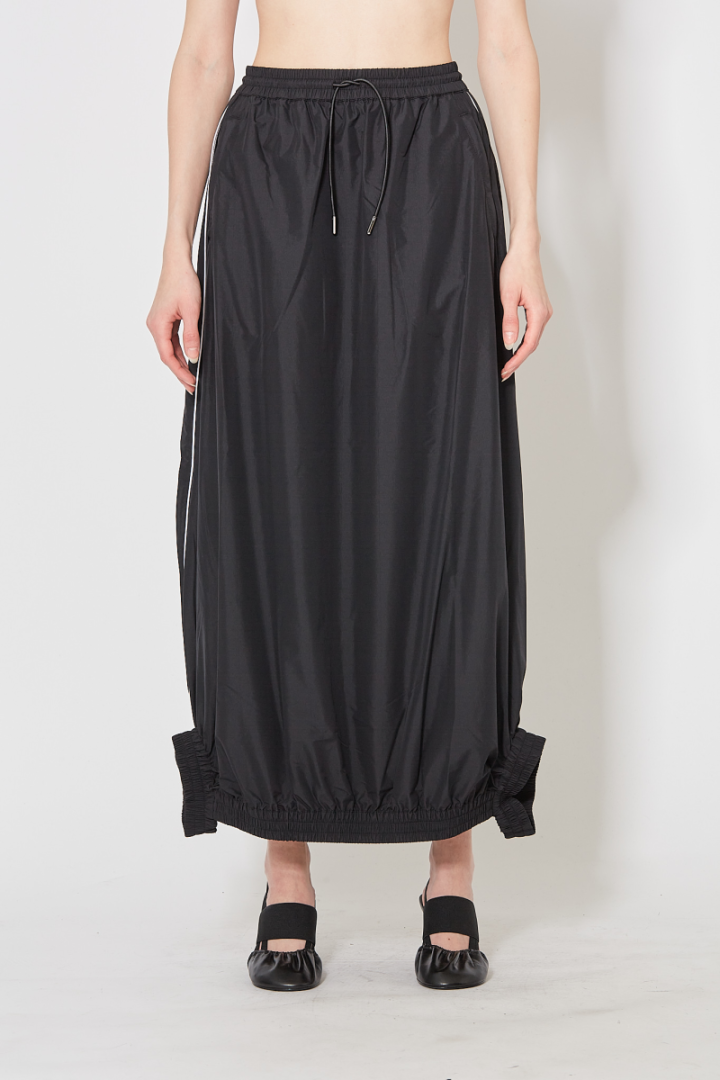 Fuseau Track Skirt - Black