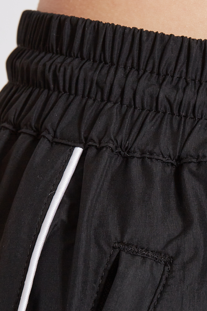 Fuseau Track Skirt - Black