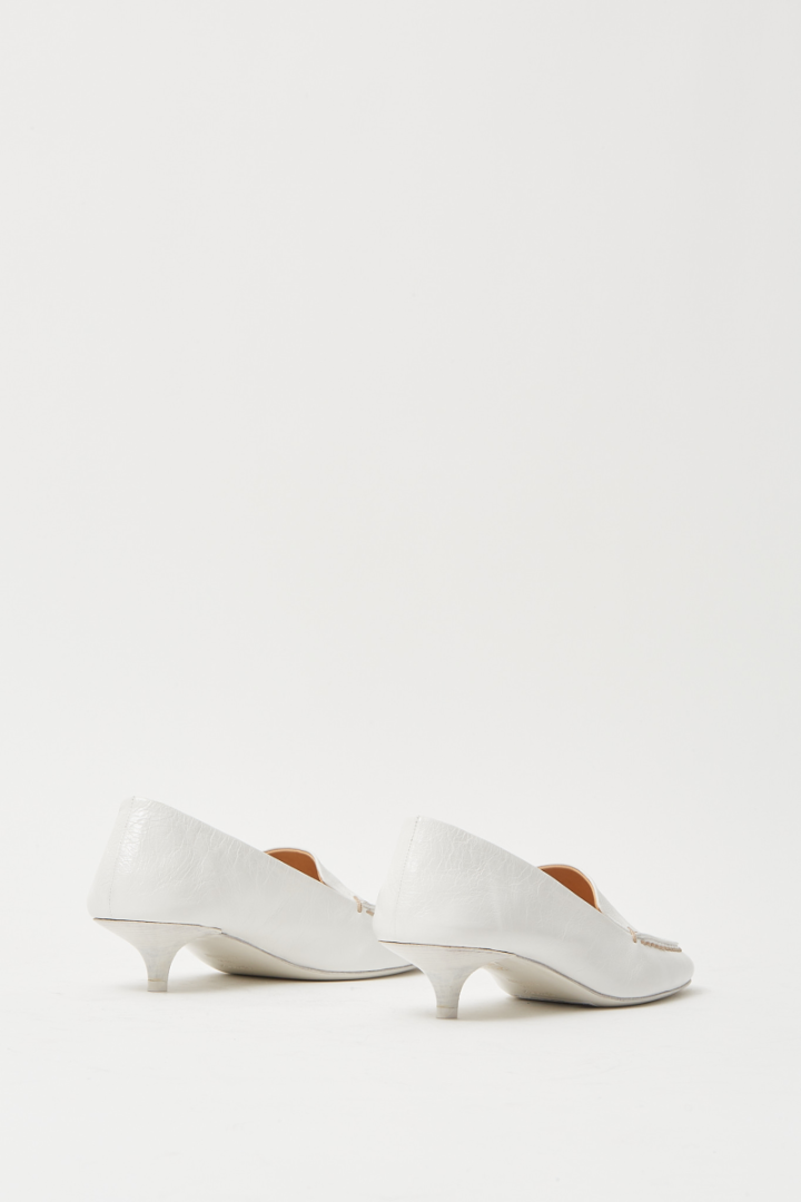 Spinata Moccasin - White Spinata Moccasin - White