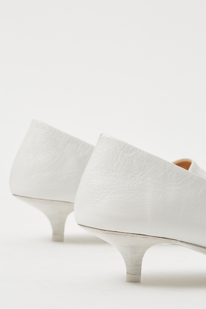 Spinata Moccasin - White Spinata Moccasin - White