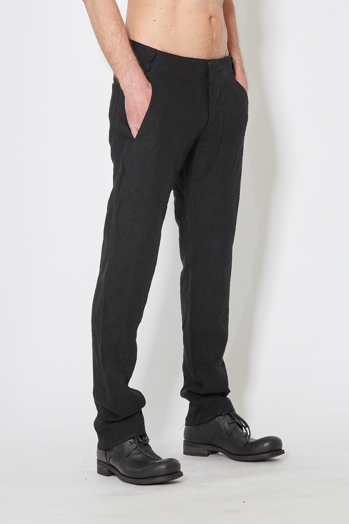 3 Pocket Tight Pants - Black