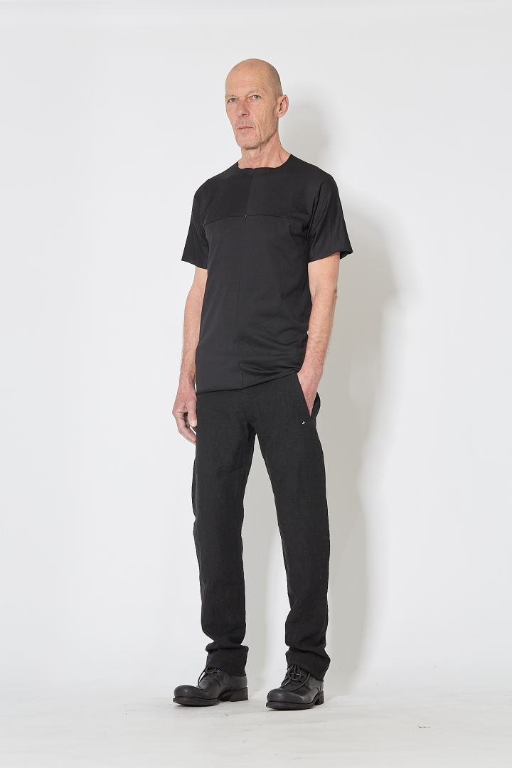 3 Pocket Tight Pants - Black