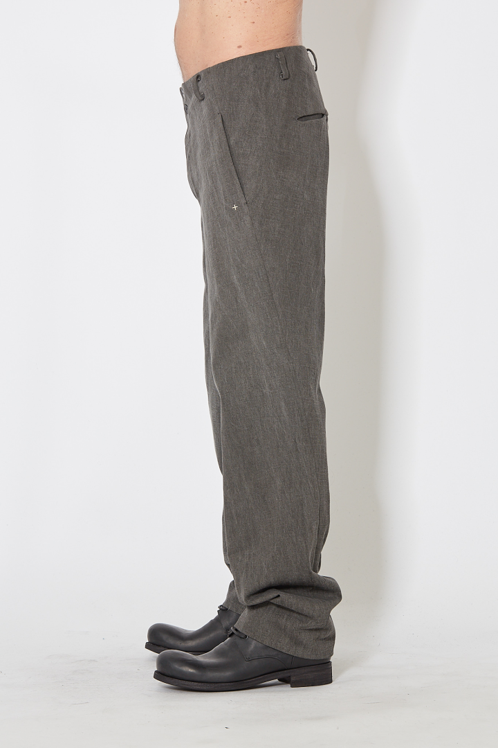 4 Pocket Straight Pants - Grey