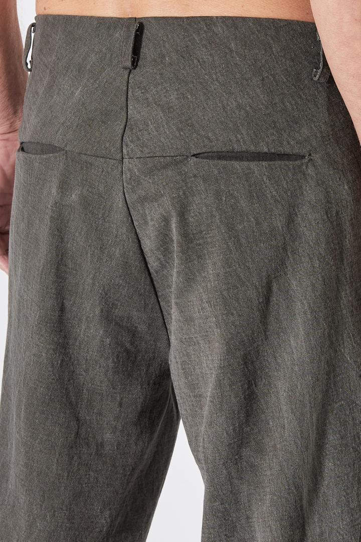 4 Pocket Straight Pants - Grey