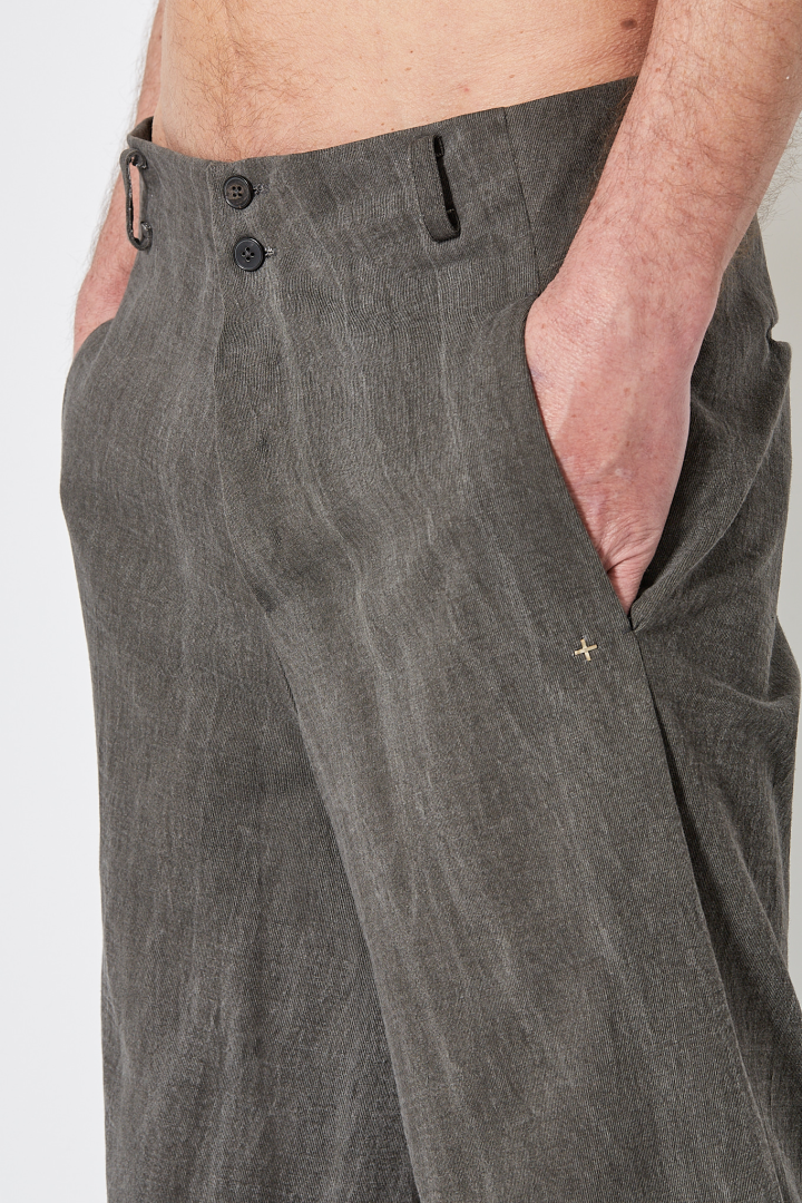 4 Pocket Straight Pants - Grey