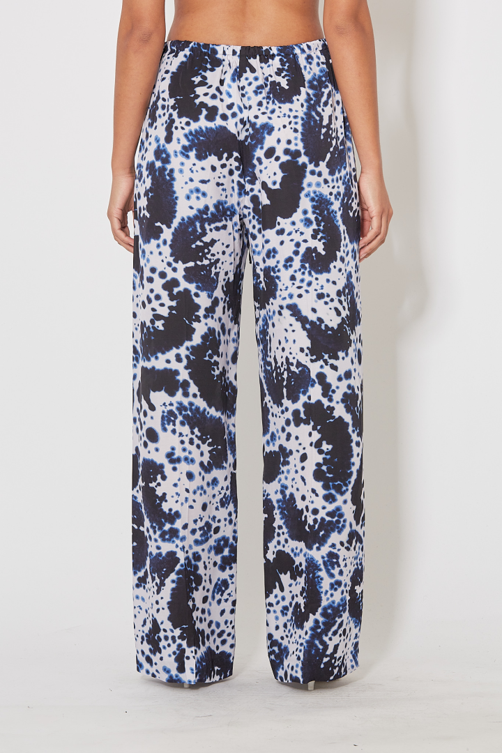 Puvis Bis Long Pants - Blue/White