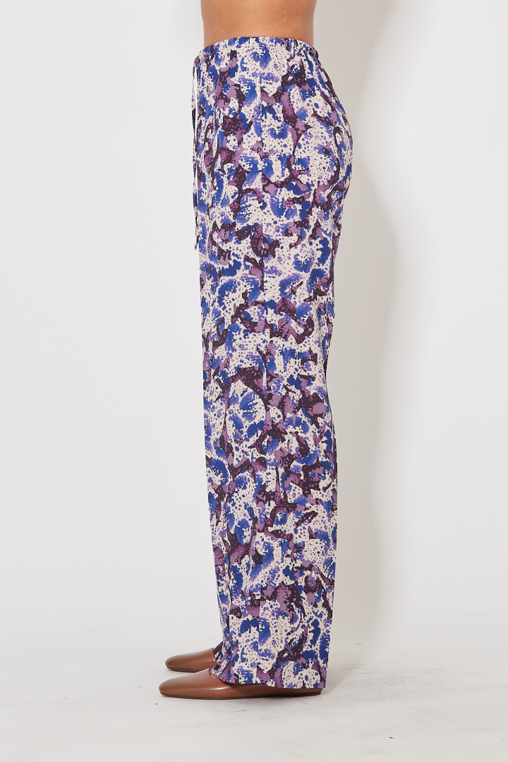 Puvis Long Pants - Blue/Purple