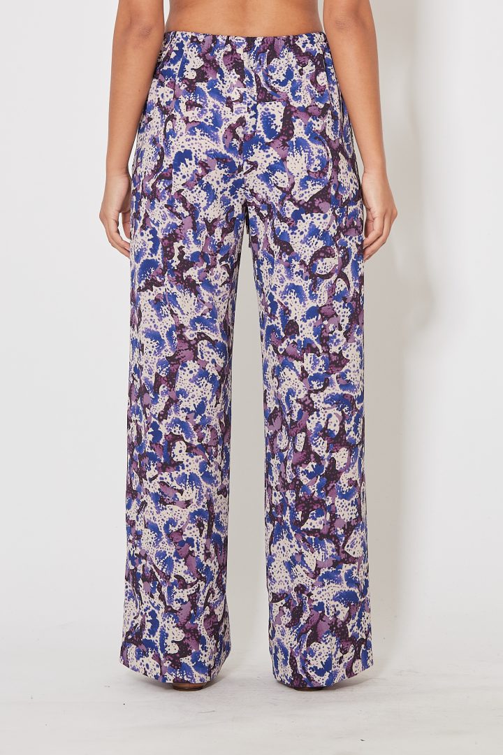 Puvis Long Pants - Blue/Purple
