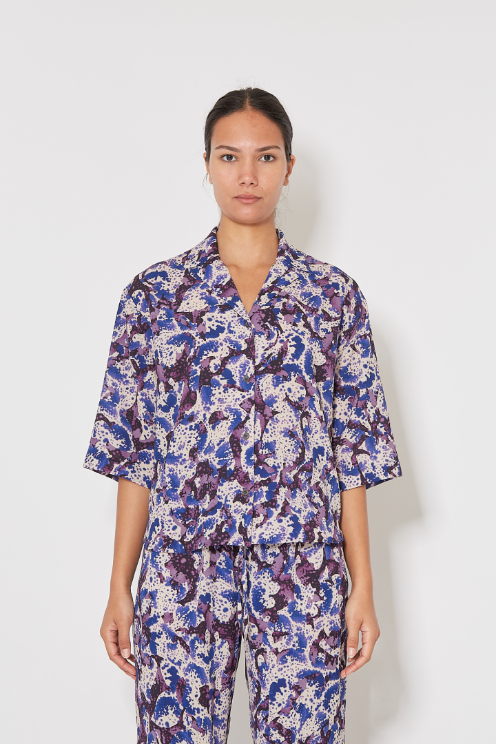 Cala Shirt - Blue/Purple