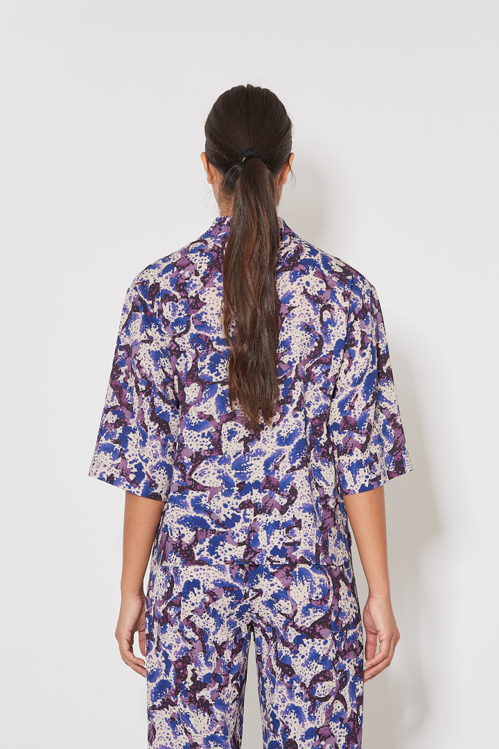 Cala Shirt - Blue/Purple