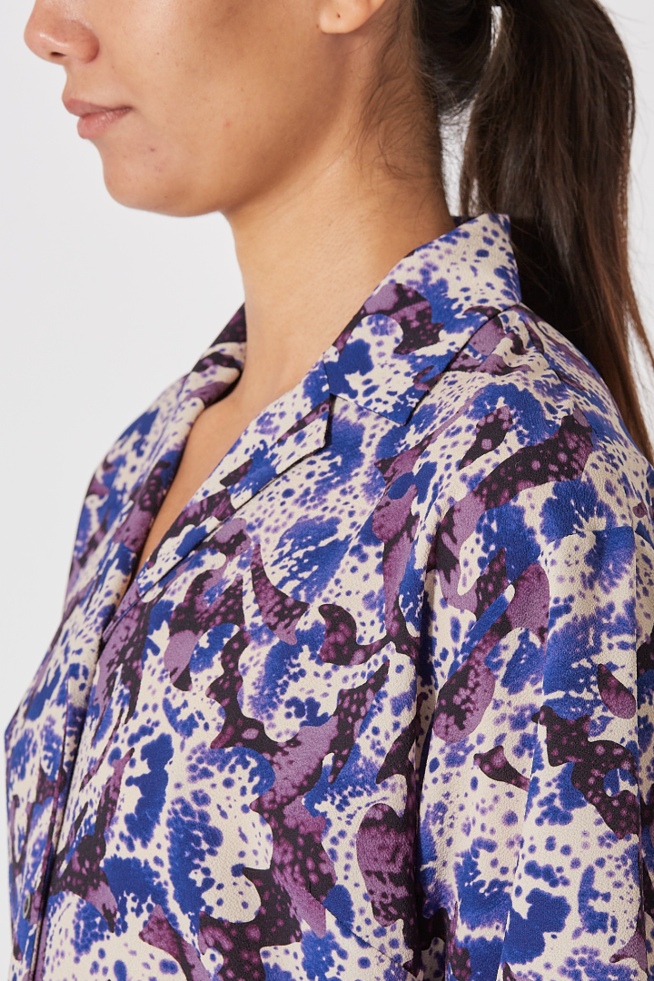 Cala Shirt - Blue/Purple