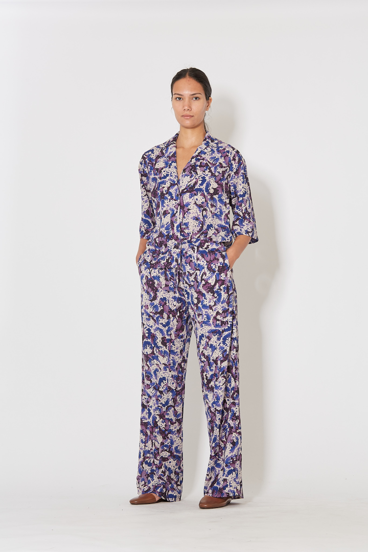 Cala Shirt - Blue/Purple