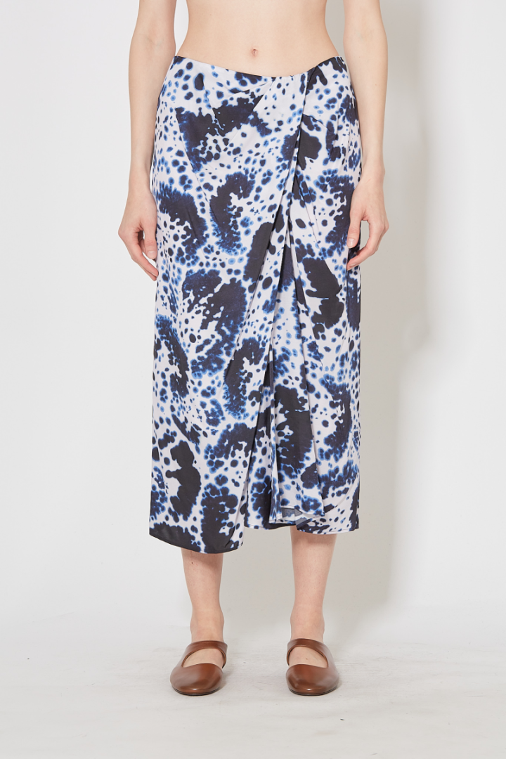 Sampa Skirt - Blue/White