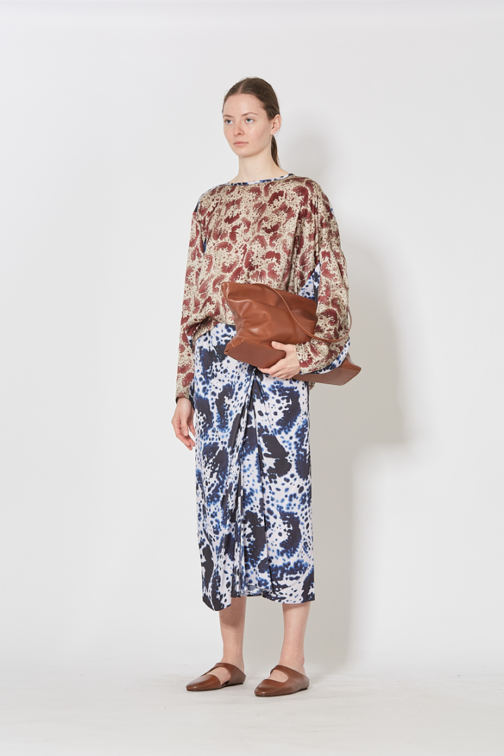 Sampa Skirt - Blue/White