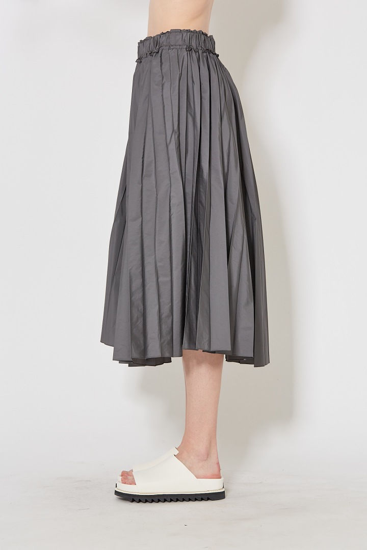 Sun Pleated Skirt - Grey