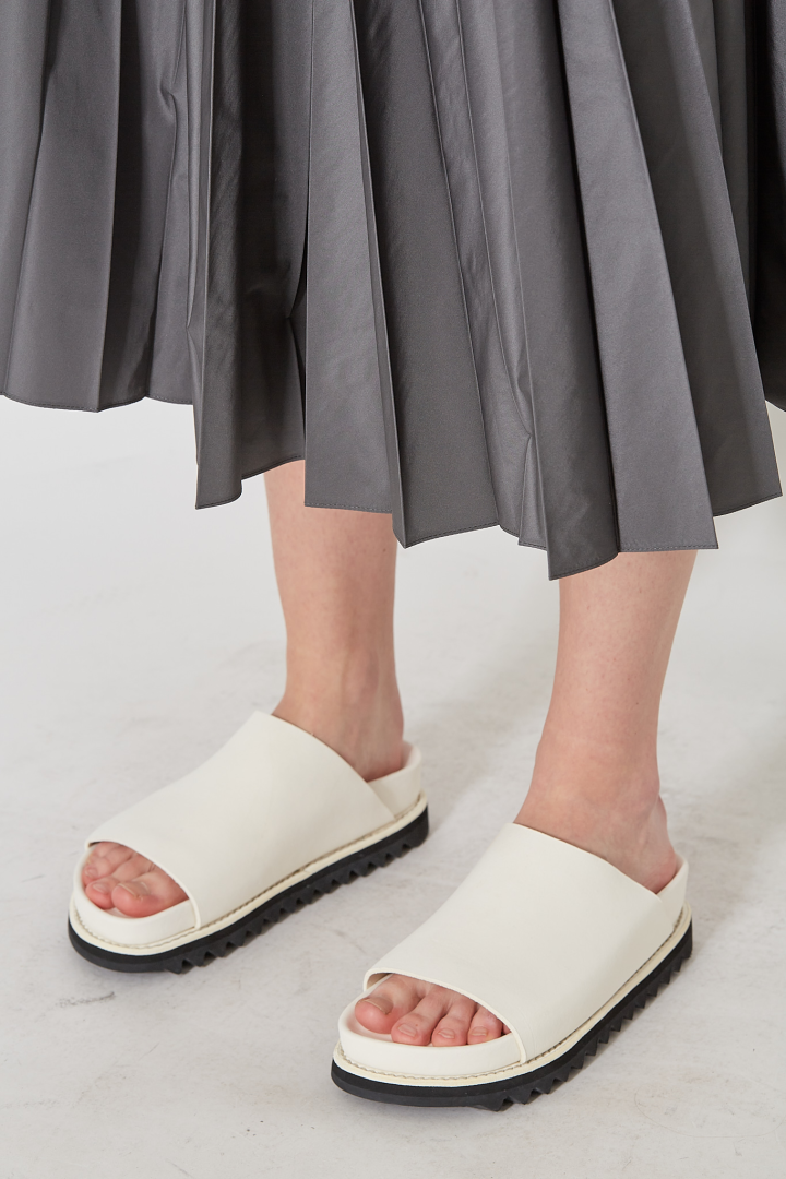 Sun Pleated Skirt - Grey