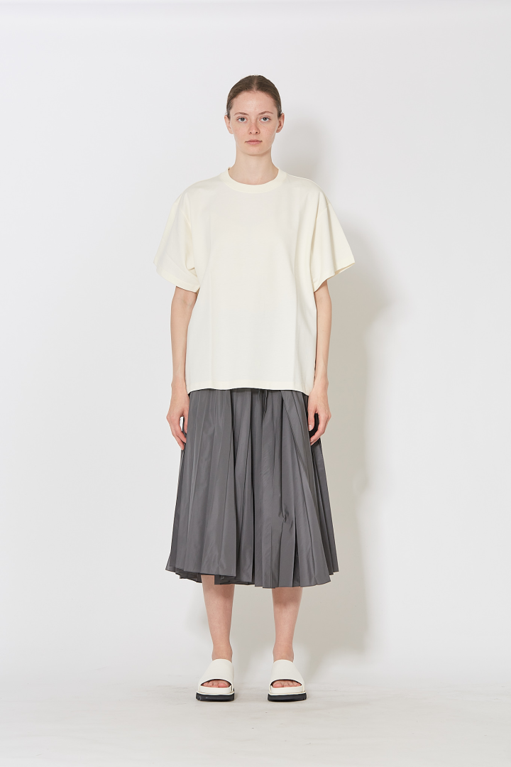 T-Shirt Short Sleeves Oversize - Off White