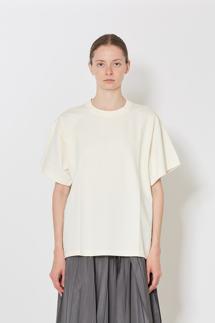 T-Shirt Short Sleeves Oversize - Off White