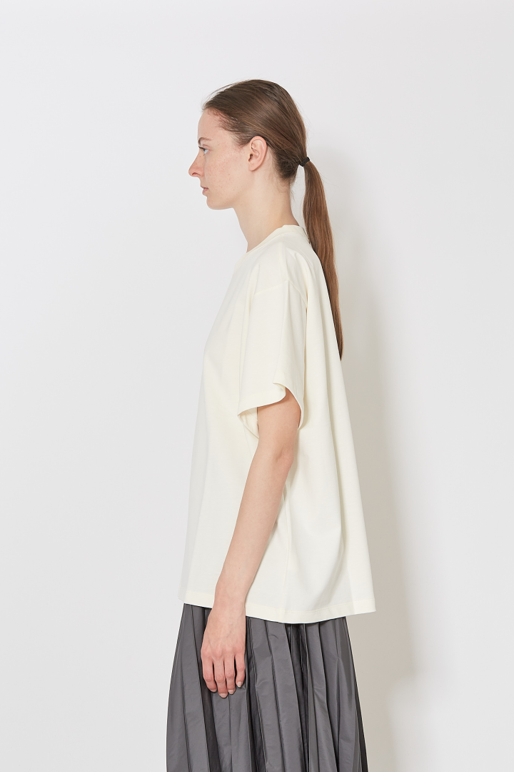 T-Shirt Short Sleeves Oversize - Off White