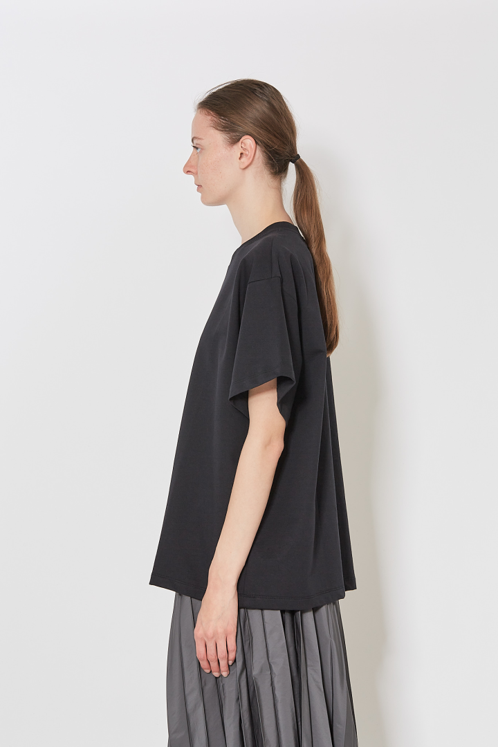 T-Shirt Short Sleeves Oversize - Black