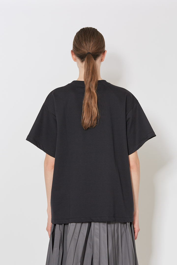 T-Shirt Short Sleeves Oversize - Black