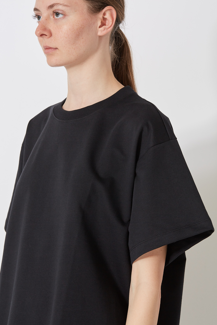 T-Shirt Short Sleeves Oversize - Black
