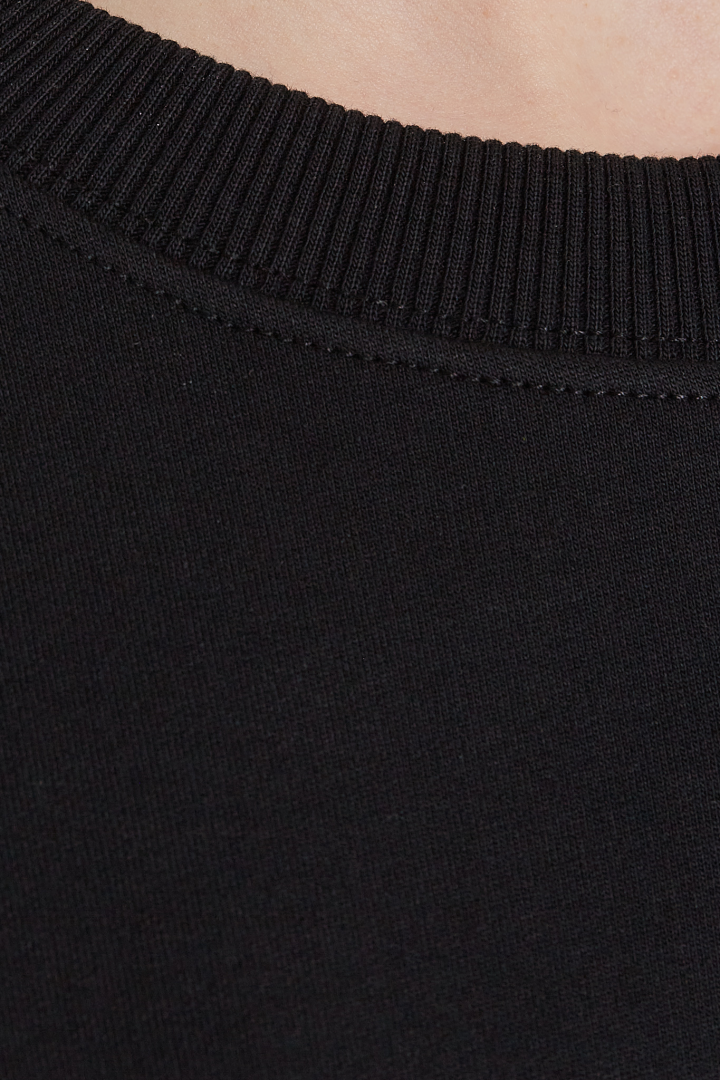 T-Shirt Short Sleeves Oversize - Black