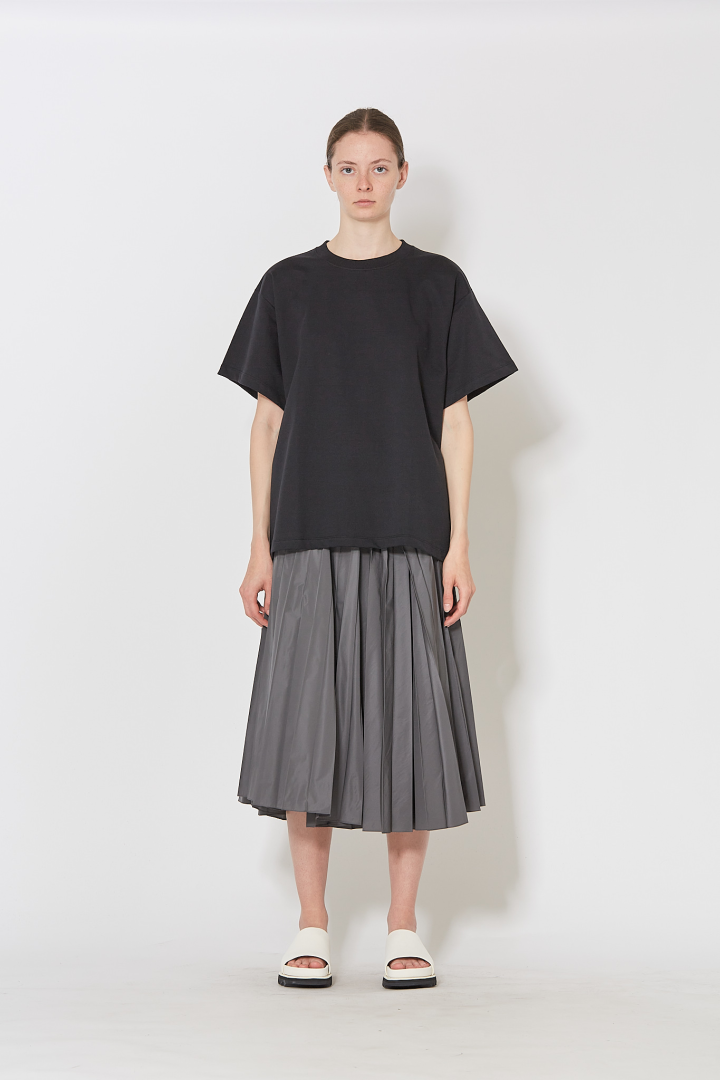 T-Shirt Short Sleeves Oversize - Black