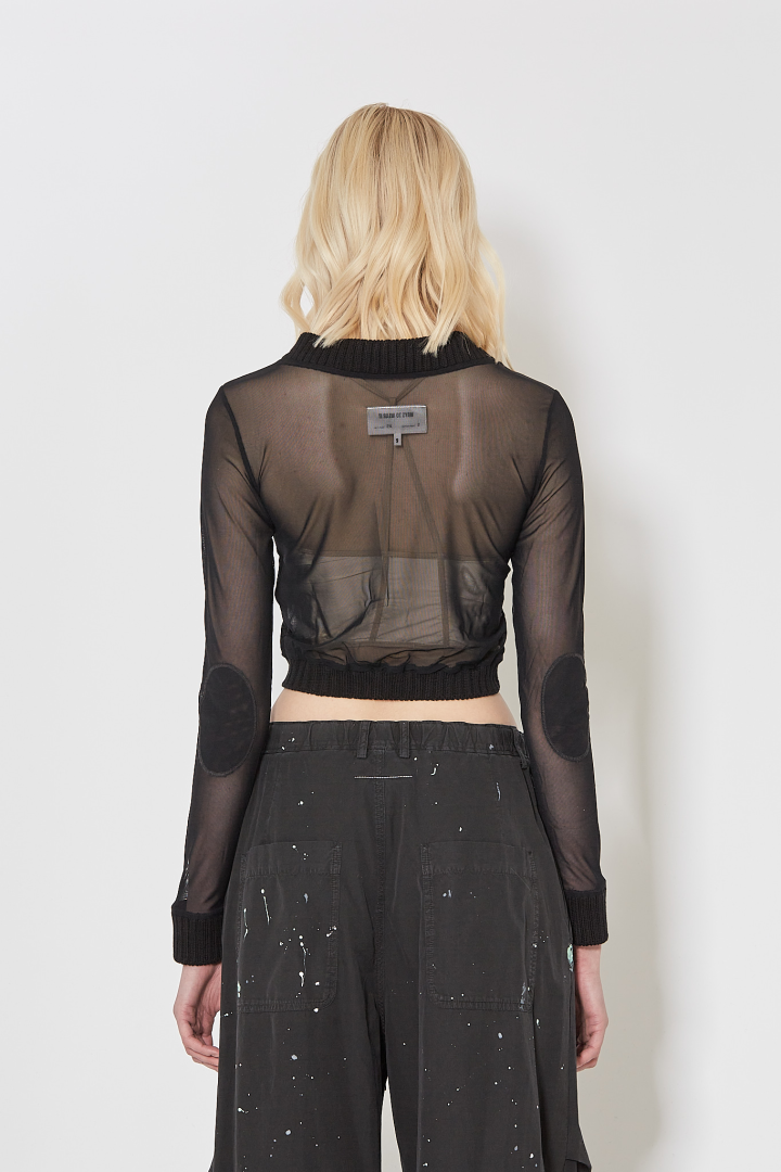 Long-Sleeved Top - Black